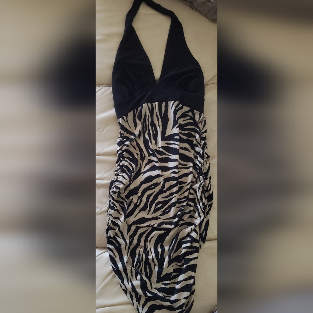 Zebra Print Dress